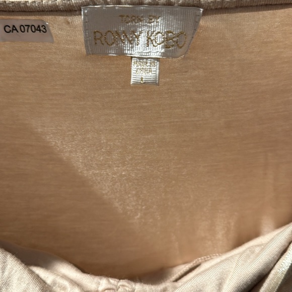 Torn By RONNY KOBO Darlene Ruched Stretch-jersey Halterneck Dress In Beige Large - Picture 10 of 14